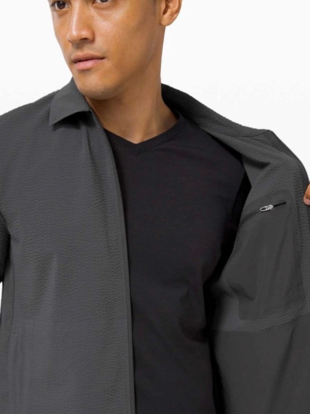 lululemon athletica Men's Dark
Gray Street Lite Jacket SMALL